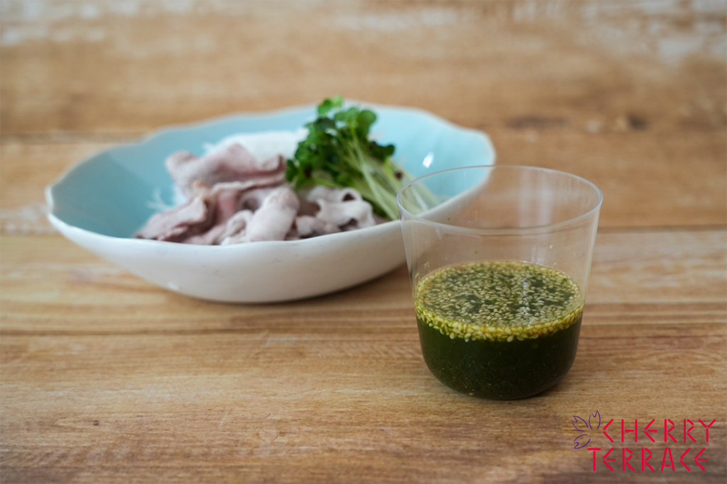 ノンオイル青じそドレッシング