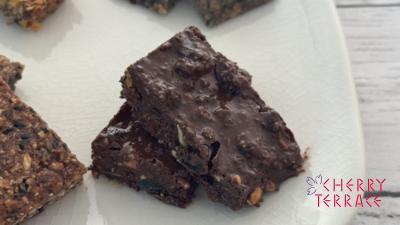 ダークチョコとナッツの集中力アップRawバー