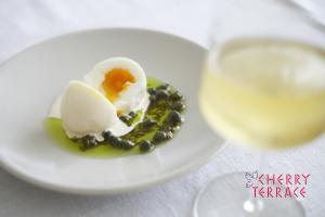 ウフマヨネーズ　ケイパーとクミンオイル