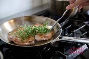 豚のソテー アグロドルチェ