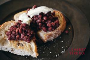 新豆の黒糖あずき