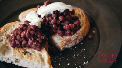 新豆の黒糖あずき