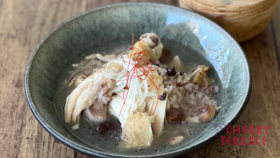 圧力鍋で作る　参鶏湯（サムゲタン）